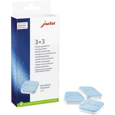 Jura Ontkalkingstabletten 9 stuks Ontkalker Wit