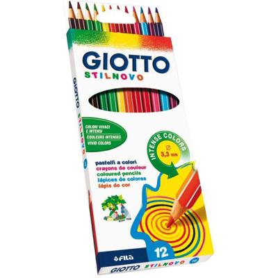 Kleurpotlood giotto stilnovo 12 kleuren