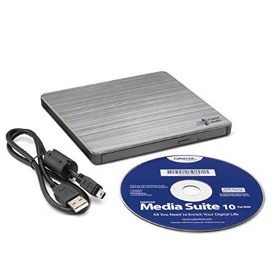 HL Data Storage GP60 Externe DVD-brander Retail USB-A 2.0 Zilver