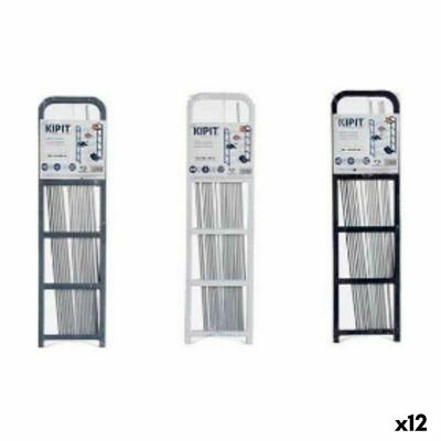 Schoenenrek Kipit Wit Zwart Grijs 68 x 3,5 x 18,5 cm 68 x 3 x 18,5 cm (12 Stuks)