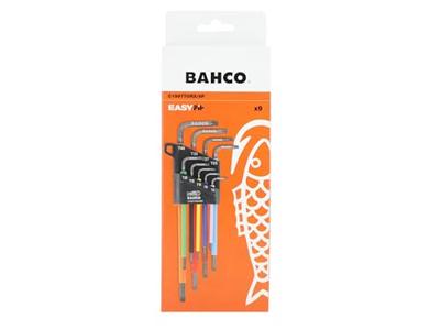 Bahco Torx sleutelset T8 - T40 Stiftsleutels, TORX®, lang, gefosfateerd, gekleurd, metrisch - 9-delig - C1997TORX/9P - thumbnail