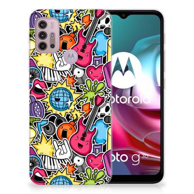 Motorola Moto G30 | G10 | Sillicone Back Cover | Punk Rock