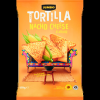 Jumbo Tortilla Nacho Cheese Chips 170 g - thumbnail