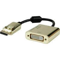 ROLINE GOLD 4K DP-DVI adapter, actief, v1.2, DP ST - DVI BU, retailblister - thumbnail