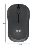 Muis Logitech M240 Donker grijs - thumbnail