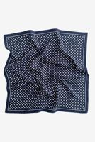 Lescarf shawl PDN65 Polkadot Scarf/ Navy / 65cm - thumbnail