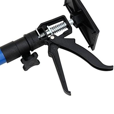 Gipsplaat Bouwstempel Blauw Staal 50-115cm - set van 3