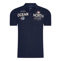 Marco Casette - Poloshirt Heren - Navy - Opdruk - Italia Moda - thumbnail