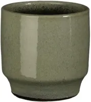 Mica Decorations bloempot Diaz rond 14x14cm groen - thumbnail