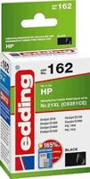 Edding Inktcartridge vervangt HP 21XL, C9351CE Compatibel Zwart EDD-162 18-162 - thumbnail