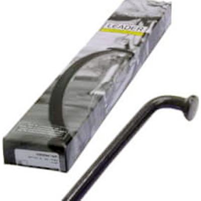 Sapim spaak leader 13-284 rvs z/nippel zw (1 stuk)