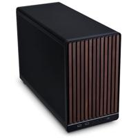 Lian Li Lian Li DAN Cases A3-mATX Wood Edition PC-Gehäuse, Micro-ATX - Walnuss, schwarz Micro-tower PC-behuizing, Gaming-behuizing, Behuizing Zwart - thumbnail
