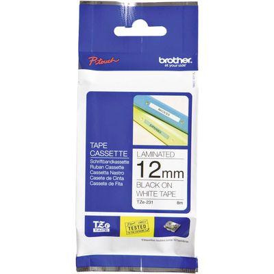 Brother TZE-441 labelprinter-tape Zwart op rood Brother TZE-441 labelprinter-tape Zwart op rood