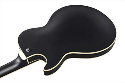 Ibanez AGB200 Artcore Black Flat semi-akoestische basgitaar