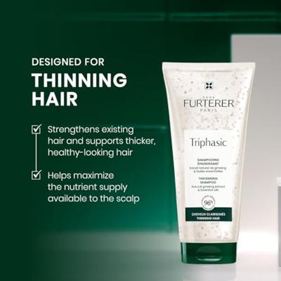 Rene Furterer Triphasic Anti-Hair Loss Shampoo 400ml Rene Furterer Triphasic Anti-Hair Loss Shampoo 400ml