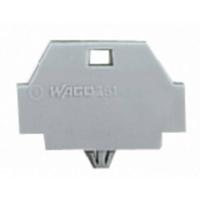 WAGO 260-371 Afsluitplaat Grijs 300 stuk(s) - thumbnail