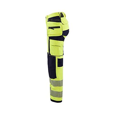 Blåkläder Dames High-Vis 4-weg stretch werkbroek 71971642 | High-Vis Geel/Marineblauw | Maat 44 - 7330509729465 Blåkläder Dames High-Vis 4-weg stretch werkbroek 71971642 | High-Vis Geel/Marineblauw | Maat 44 - 7330509729465