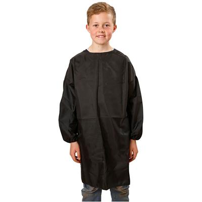 Schildersjas, L: 81 cm, afm 7-12 jaar, zwart, 1 stuk Schildersjas, L: 81 cm, afm 7-12 jaar, zwart, 1 stuk