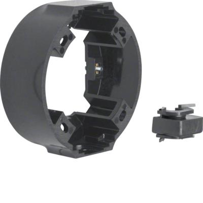 Berker serie 1930 opbouwraam 1-voudig zwart