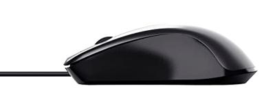 Trust Carve Bekabelde optische muis Muis Zwart - thumbnail