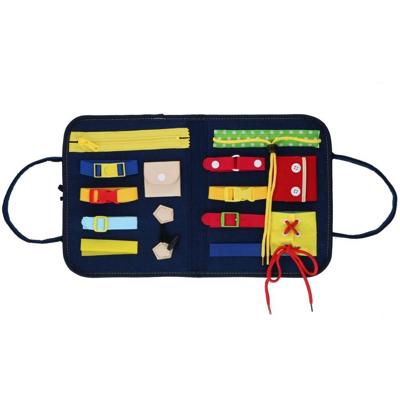 Eddy Toys Montessori activiteitenboek - kleding leren openen en sluiten - motoriek oefenen Eddy Toys Montessori activiteitenboek - kleding leren openen en sluiten - motoriek oefenen