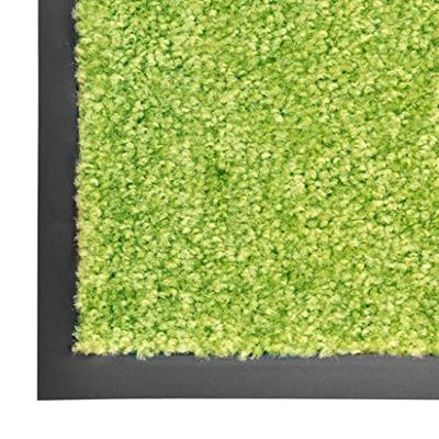 VidaXL Deurmat wasbaar 60x90 cm groen - thumbnail