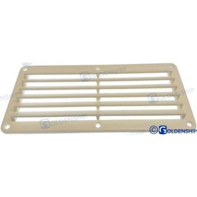 GS31190 - VENTILATIEROOSTER ABS 257x123,8mm WIT