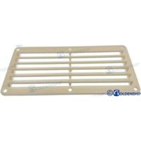 GS31190 - VENTILATIEROOSTER ABS 257x123,8mm WIT - thumbnail