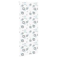 Doucherolgordijn 100x240 cm stofbreedte 96 cm - thumbnail