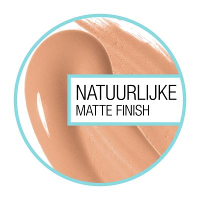 Maybelline Fit Me Matte & Poreless Foundation 352 Truffle – medium dekkende foundation voor normale tot vette huid met matte finish – foundations op waterbasis die zichtbaar poriën verkleinen - 30 ml