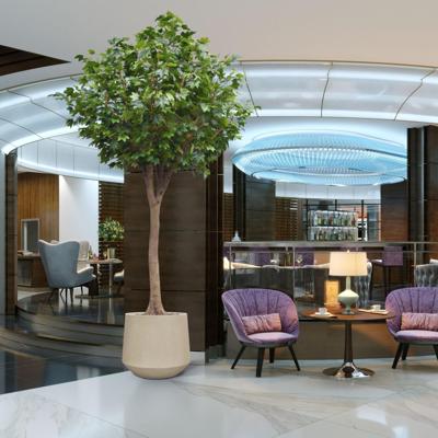 Maple Kunstboom Deluxe XXL 375cm op stam