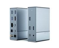 Hyper USB-C HyperDrive GEN2 Thunderbolt 3 docking station - Silver - thumbnail