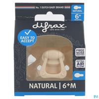 Difrax Fopspeen Natural 6+ Maanden - Pure Blossom - thumbnail