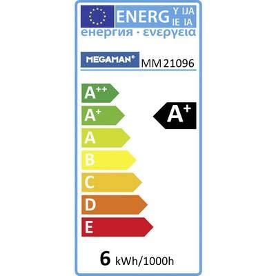 Megaman MM21096 LED-lamp Energielabel F (A - G) E27 Peer 5 W = 40 W Warmwit (Ø x l) 60 mm x 109 mm 1 stuk(s)