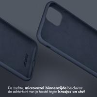 Accezz Liquid Silicone Backcover Google Pixel 9 / 9 Pro Telefoonhoesje Blauw - thumbnail