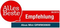ABUS GRWM30600 Rookmelder Mini, Incl. batterij (10 jaar) werkt op batterijen (Ø x h) 70 mm x 33 mm - thumbnail