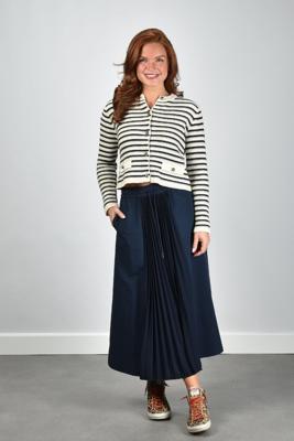 Weekend Max Mara rok Folk 002 navy