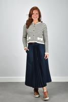 Weekend Max Mara rok Folk 002 navy - thumbnail