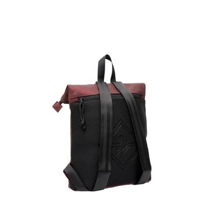 New Rebels Mart Los Angeles Metallic Burgundy 7L Rolltop Rugzak Waterafstotend