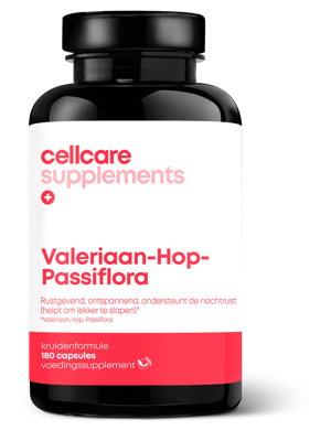 Cellcare Valeriaan-hop-passiflora (90 vega caps)