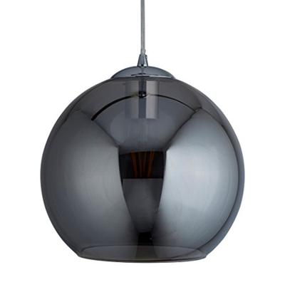 Searchlight Glazen hanglampBalls Ø 25cm chroom met smoke glas - 1621SM