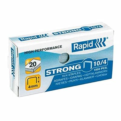 Rapid Nietjes 10/4, gegalvaniseerd, doos van 1.000 nietjes