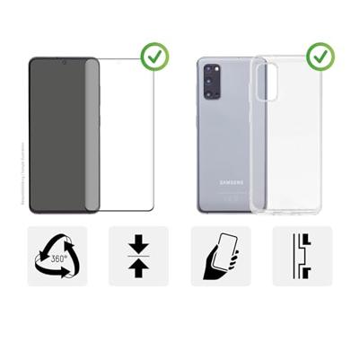 DISPLEX neu 01780 Screenprotector (glas) Samsung Galaxy S23 Ultra 1 stuk(s) Krasvast - thumbnail