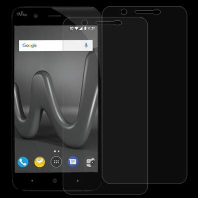 2 stuks voor Wiko Harry 0 26 mm 9H oppervlaktehardheid 2.5D gebogen rand gehard glas Screen Protector
