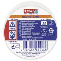 tesa tesaflex IEC 53988-00143-00 Isolatietape Wit (l x b) 10 m x 19 mm 1 stuk(s) - thumbnail