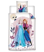 Frozen Dekbedovertrek 140 x 200 cm - polykatoen - thumbnail