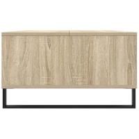 Salontafel 104x60x35 cm bewerkt hout sonoma eikenkleurig - thumbnail