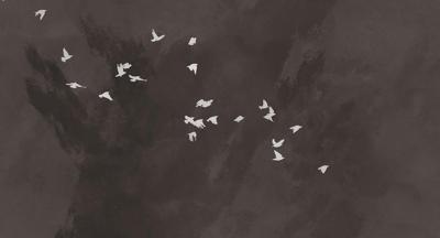 Muance Muance Fotobehang Cherry flight - MU13051