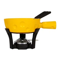 Boska Fondueset Cheesy - 6 personen - geel/zwart - 1.3 liter - thumbnail