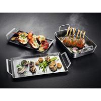 AEG A9HL33 Plancha Grillplaat 22x43x1.8 cm Gegoten Aluminium/Zwart - thumbnail